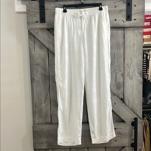 Jessica Simpson Wide Leg Pants - White